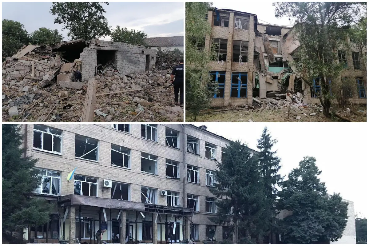 Ucraina, pioggia di bombe su Odessa (foto Ansa/Epa)