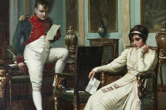 Un ritratto di Napoleone e Giuseppina Bonaparte (archivio L'Unione Sarda)