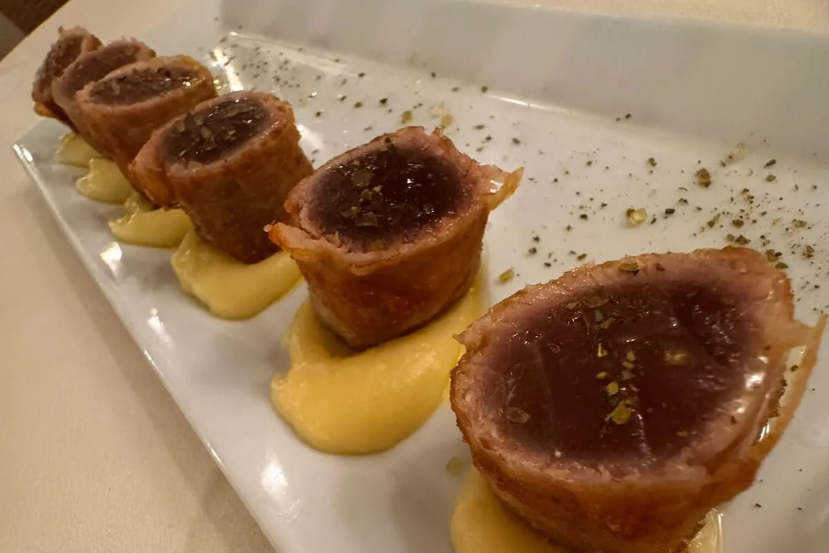 I bocconcini di tonno (foto Scano)