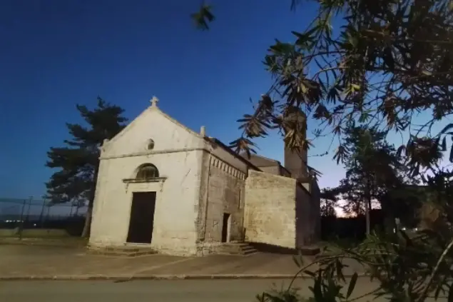 La chiesa di Santa Croce a Usini (foto concessa)