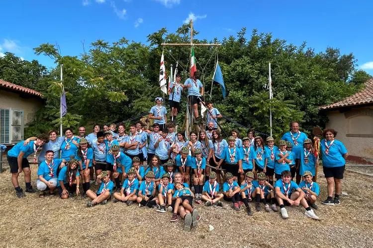 Il gruppo scout Agesci Porto Torres ( foto concessa)