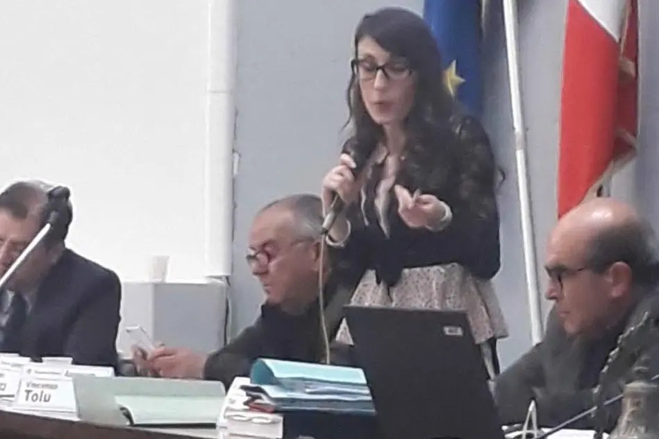 L’assessore al Bilancio del Comune di Sinnai Stefania Marica (foto L'Unione Sarda - Serreli)