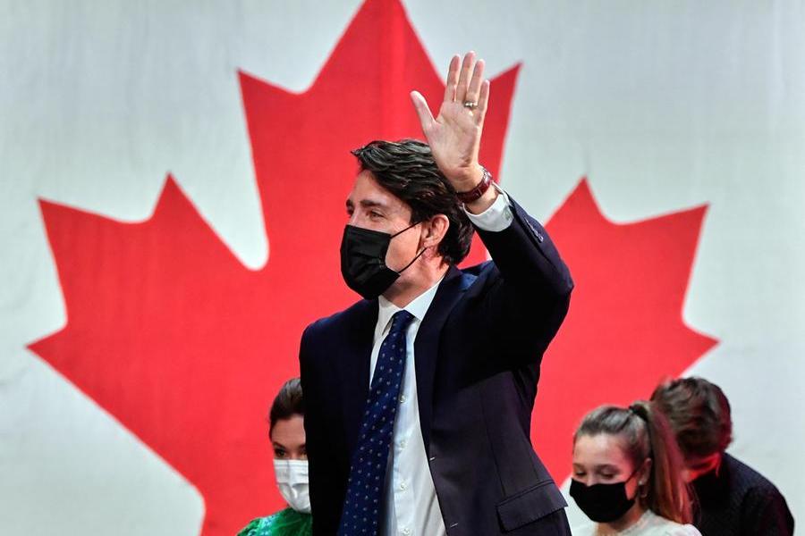Trudeau conquista il terzo mandato: “Dai canadesi un chiaro mandato per superare la pandemia”