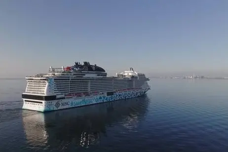 La MSC Euribia (Ansa)