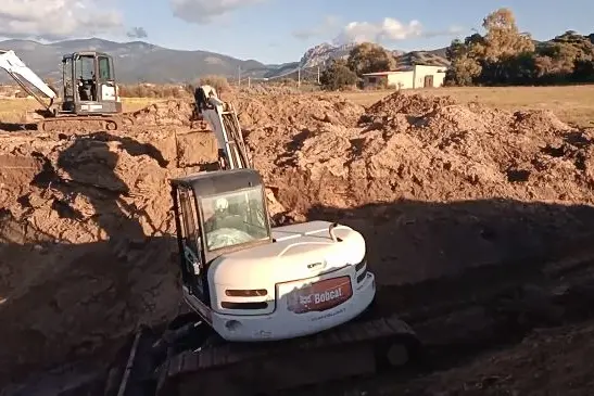 I lavori (L'Unione Sarda - Pala)