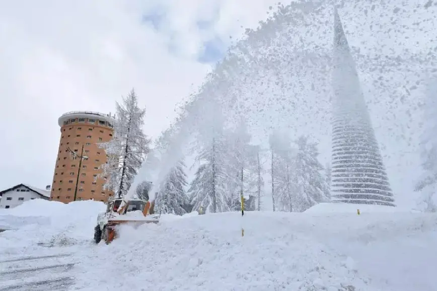 La Torre Rossa di Sestriere (Ansa)
