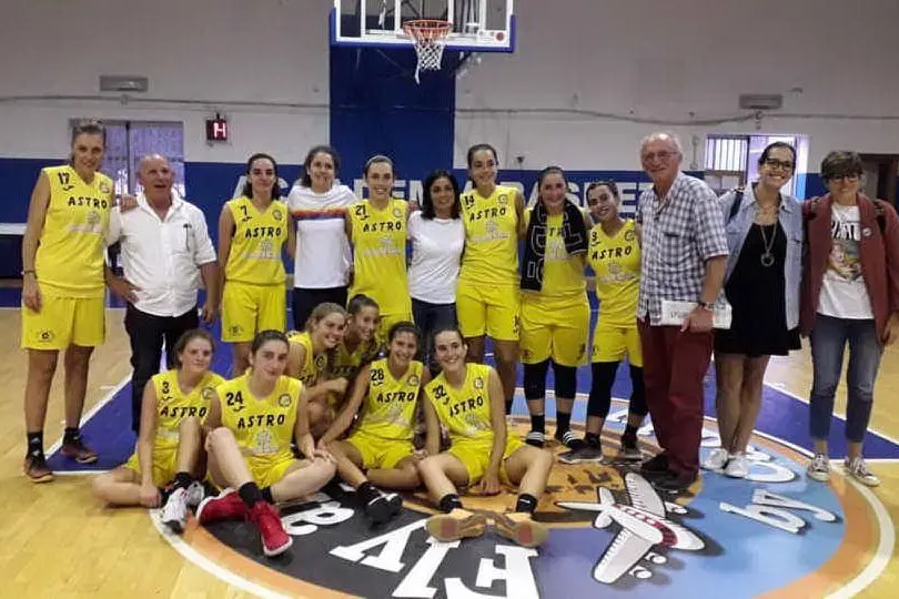 Le ragazze dell'Astro Cagliari (foto Astro)