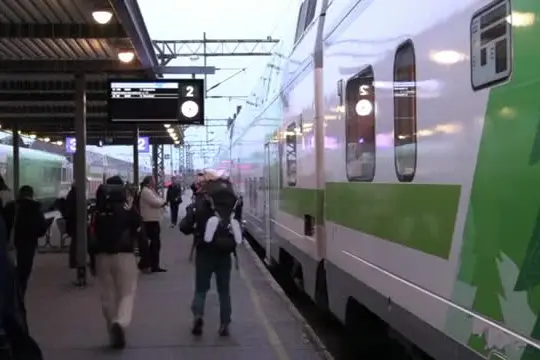 La Finlandia inaugura il collegamento ferroviario "storico" con la Svezia