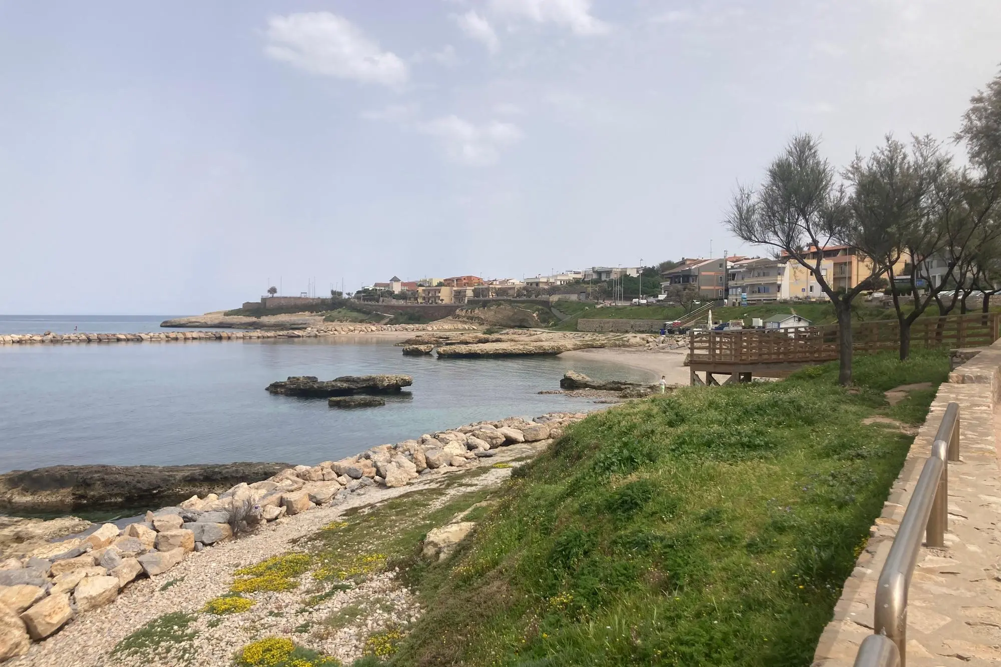 Lungomare a Porto Torres (foto Pala)