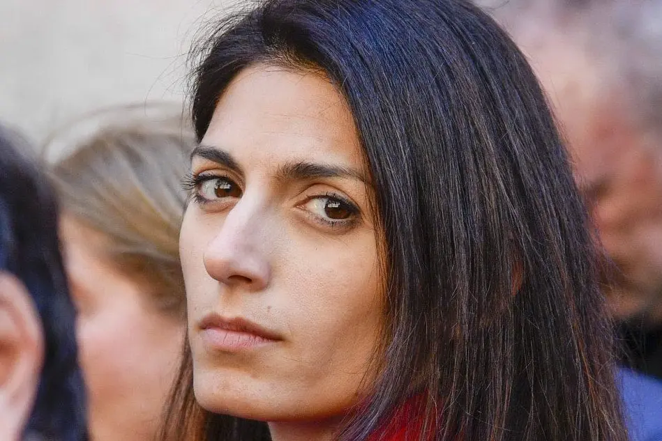 Il sindaco di Roma Virginia Raggi