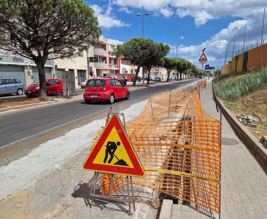Rischio idrogeologico, via Cabras al sicuro