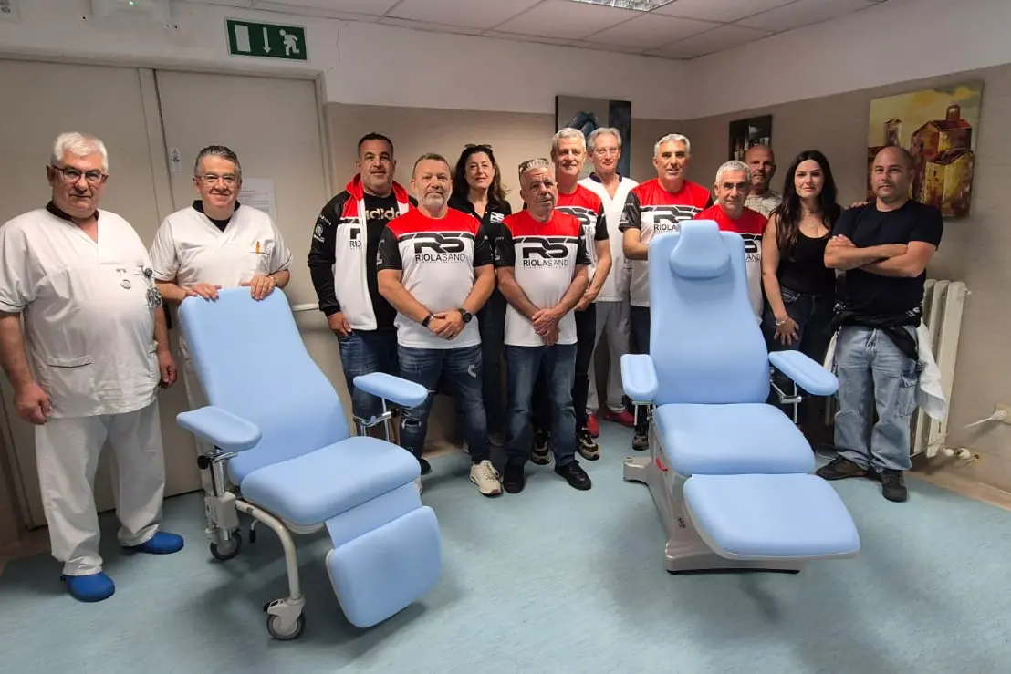 La donazione (Foto concessa)