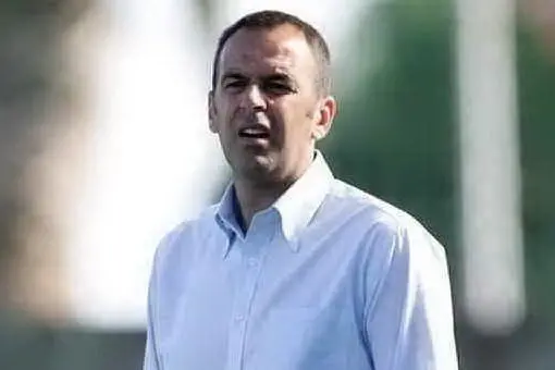 Paolo Busanca, allenatore del Samassi (archivio L'Unione Sarda)