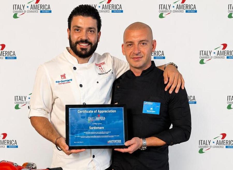Un premio per lo chef Daniele Senis
