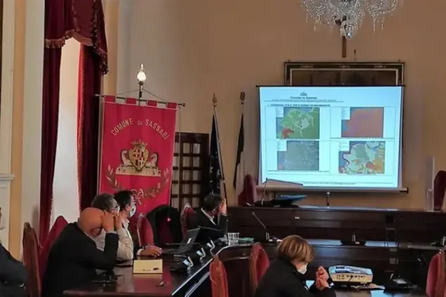 La presentazione delle zone turistico-alberghiere (foto G. Marras)