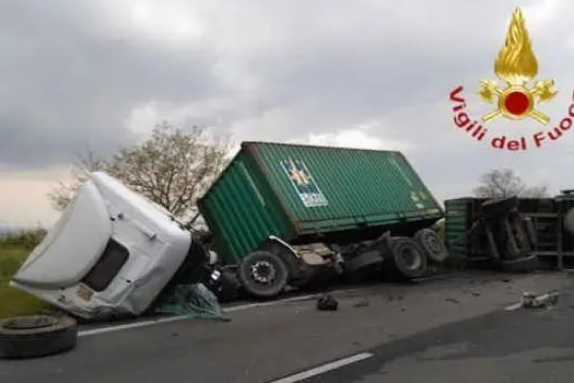 La foto dei Vigili del fuoco