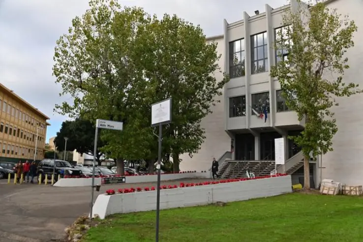 Il Tribunale di Oristano (Archivio L'Unione Sarda)