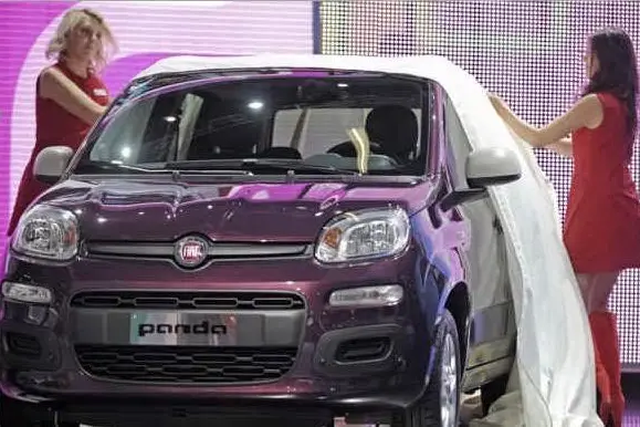 Una Fiat Panda, tra i modelli più venduti