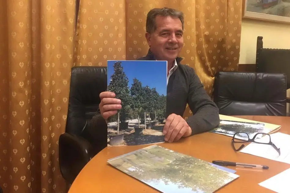 Il sindaco di Olbia, Settimo Nizzi