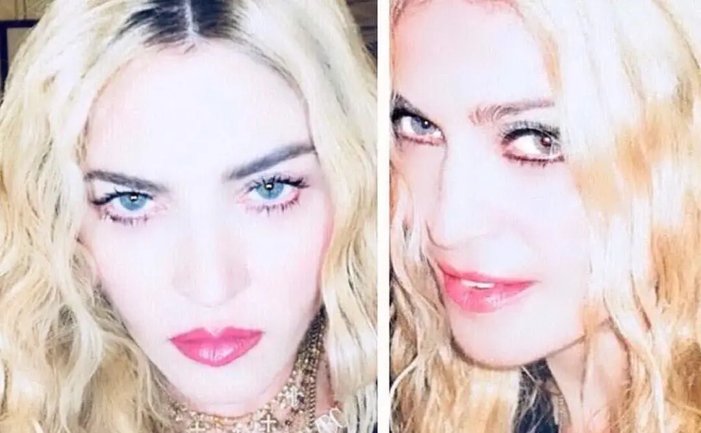 Difficile dire quale delle due foto immortali Madonna nel 2009 e quale nel 2019. La popstar americana in queste foto non sembra aver perso lo smalto che l'ha accompagnata in tutta la carriera