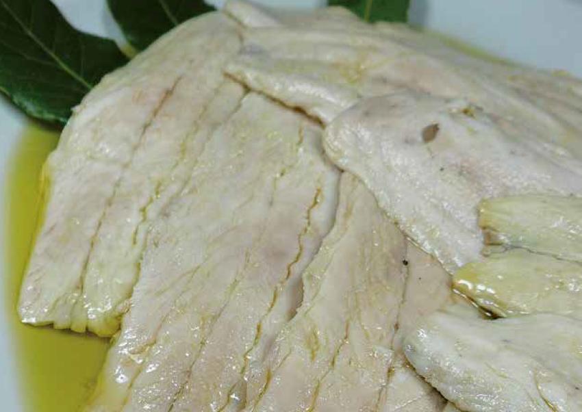 Le anguille marinate, secondo di pesce da servire rigorosamente freddo