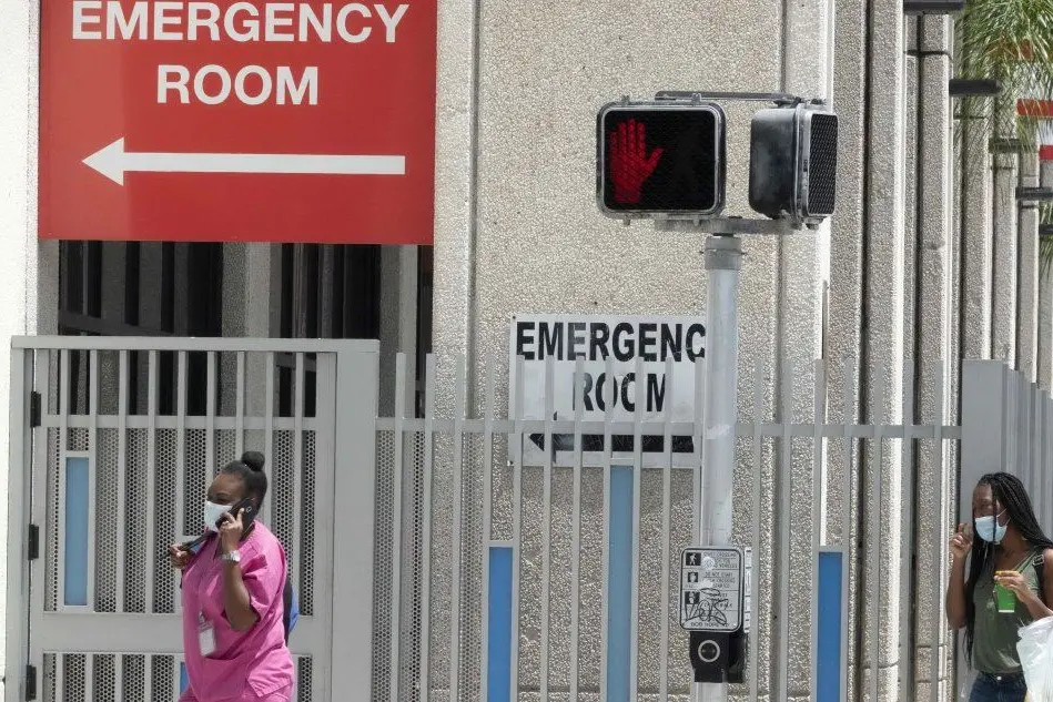 Un ospedale in Florida (Ansa)