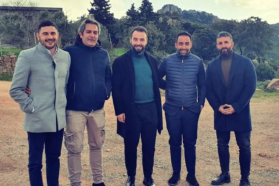 L'assessore Porcu a Burcei (foto Serreli)