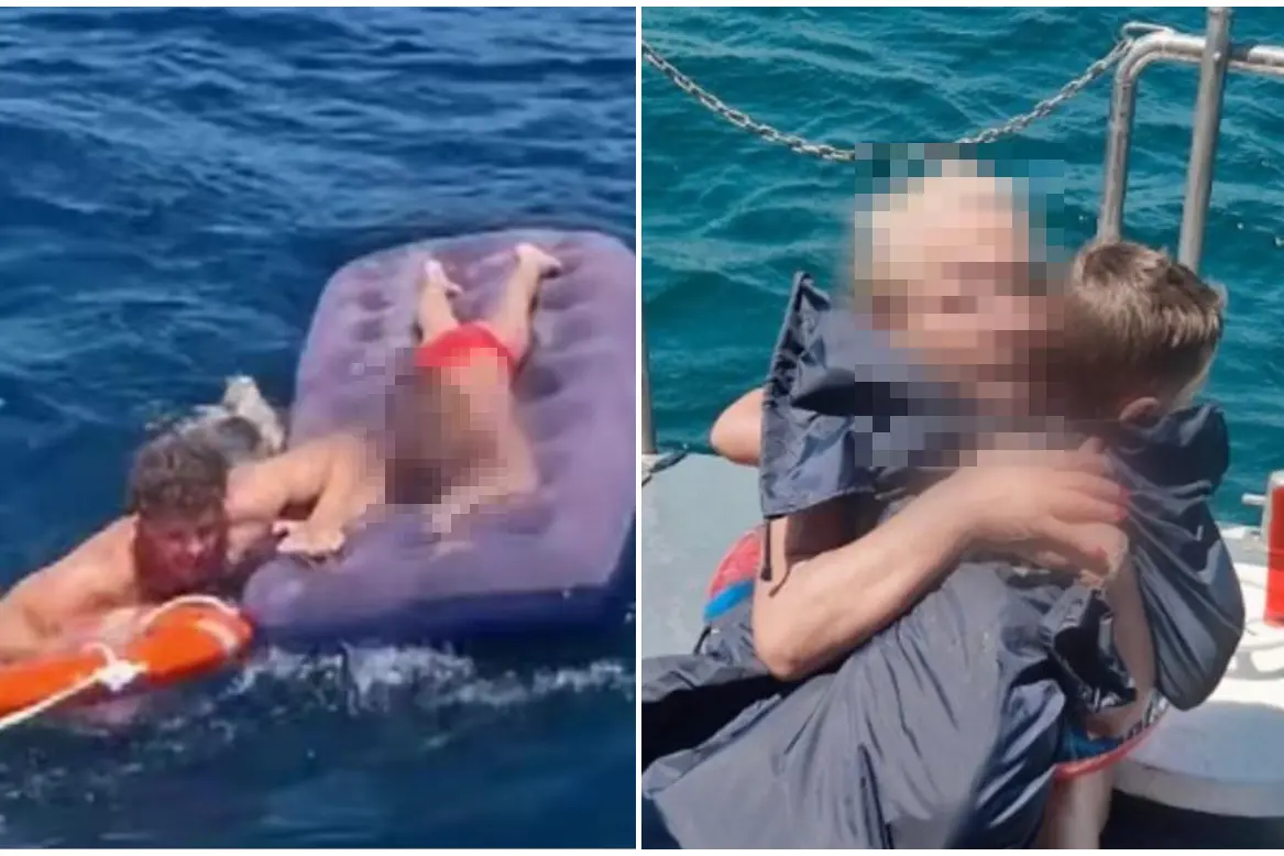 Il salvataggio della Guardia costiera