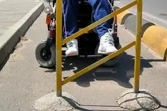 Una barriera architettonica (foto archivio Unione Sarda)