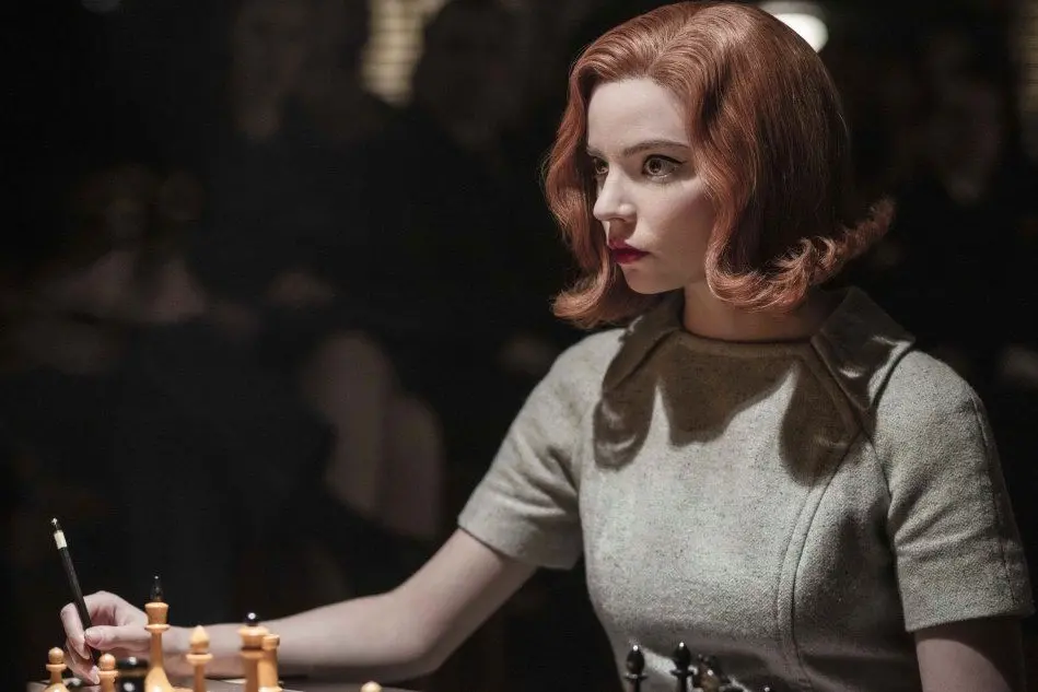 Anya Taylor nella serie  La regina degli scacchi ( foto archivio L'Unione Sarda)