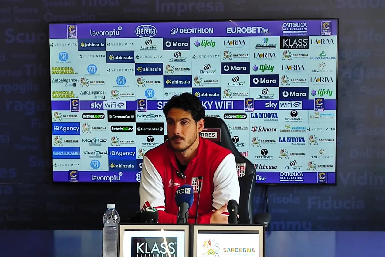 Il capitano della Torres Giuseppe Mastinu (foto G. Marras)