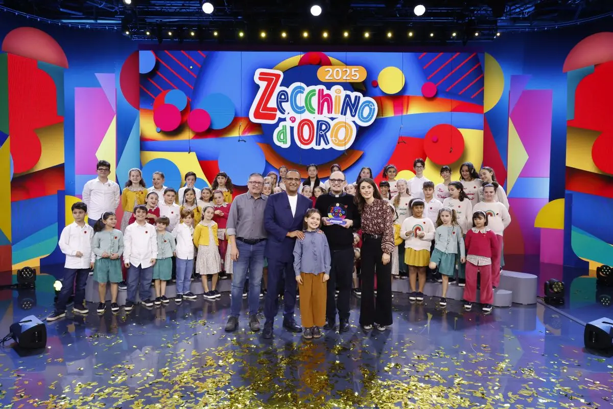 I vincitori dello Zecchino d'Oro (foto di Guizzardi Umberto)