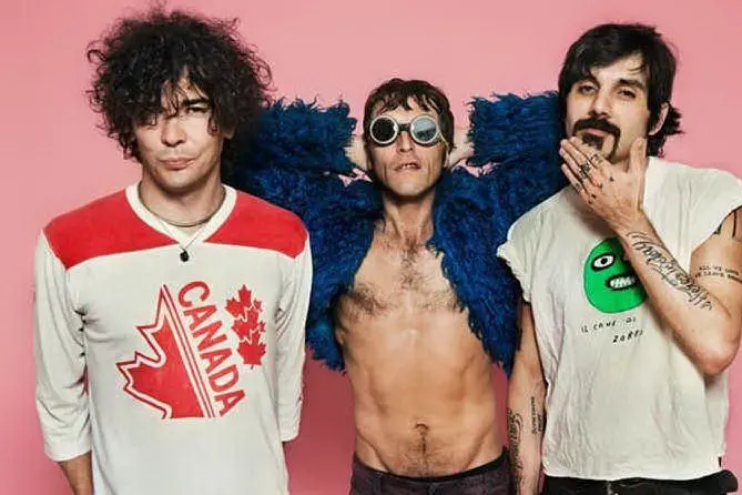 La band The Zen Circus, ospite sabato a Sarroch