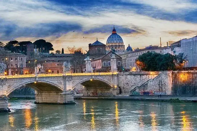 Il Tevere a Roma (foto www.pixabay.com)