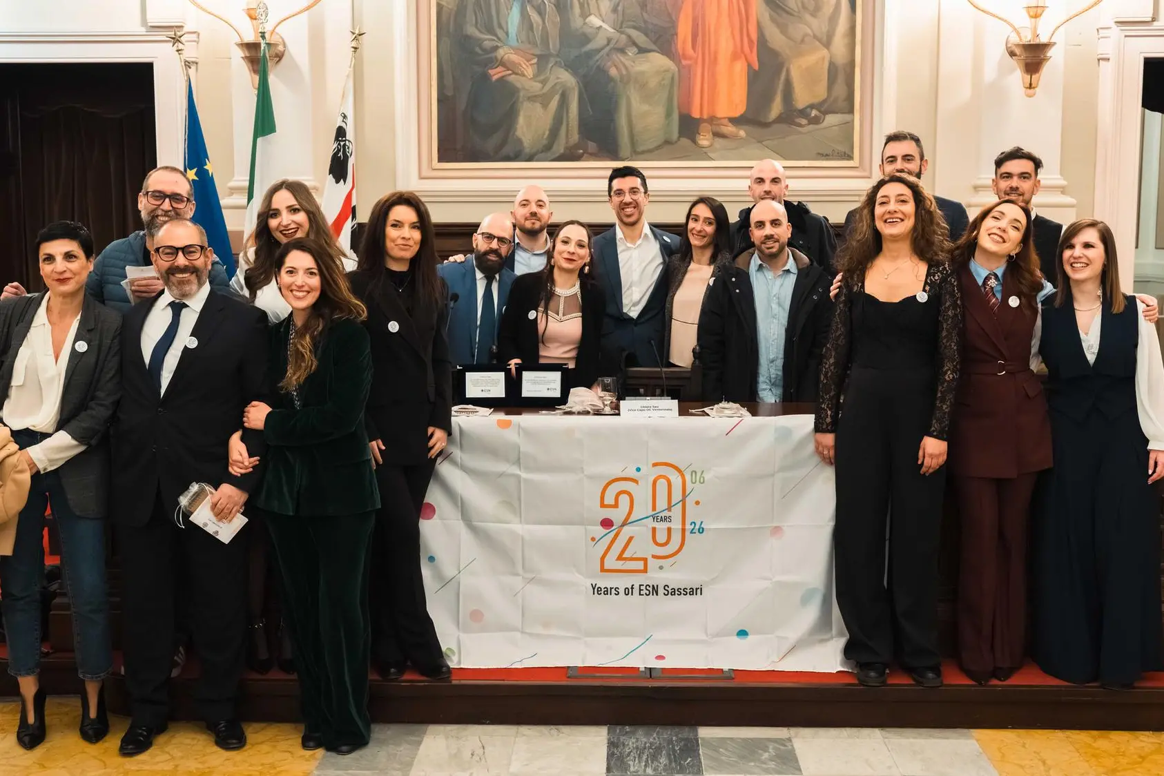 I soci dell'associazione Erasmuss (foto ufficio stampa)