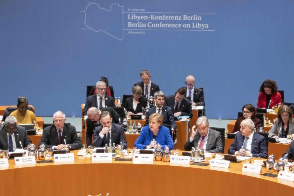 Berlino, ok a documento per il cessate il fuoco in Libia