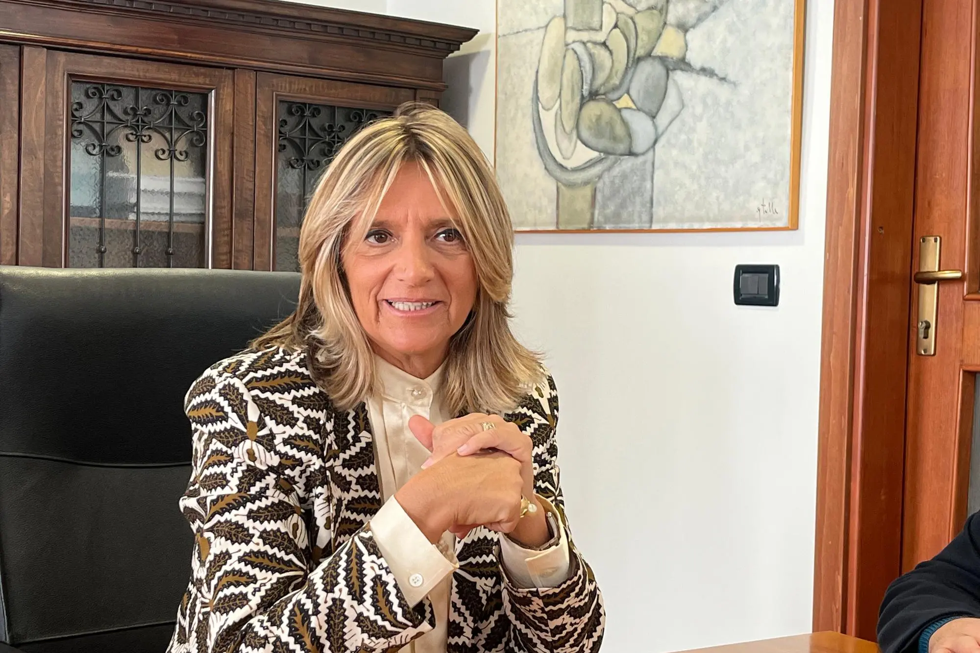 Rosanna Lavezzaro, nuovo questore di Cagliari (foto Vercelli)