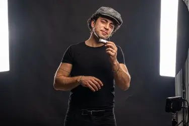 Moses Concas (Archivio L'Unione Sarda)