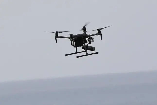 Un drone (foto Ansa)