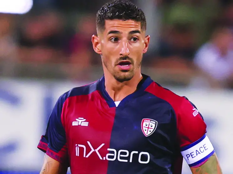 Alessandro Deiola, centrocampista del Cagliari (foto Fabio Murru)