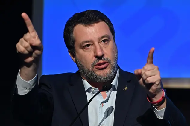 Matteo Salvini (foto Ansa)