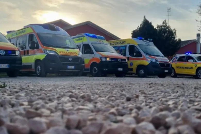 Ambulanze Croce Blu Sassari (foto M.Pala)