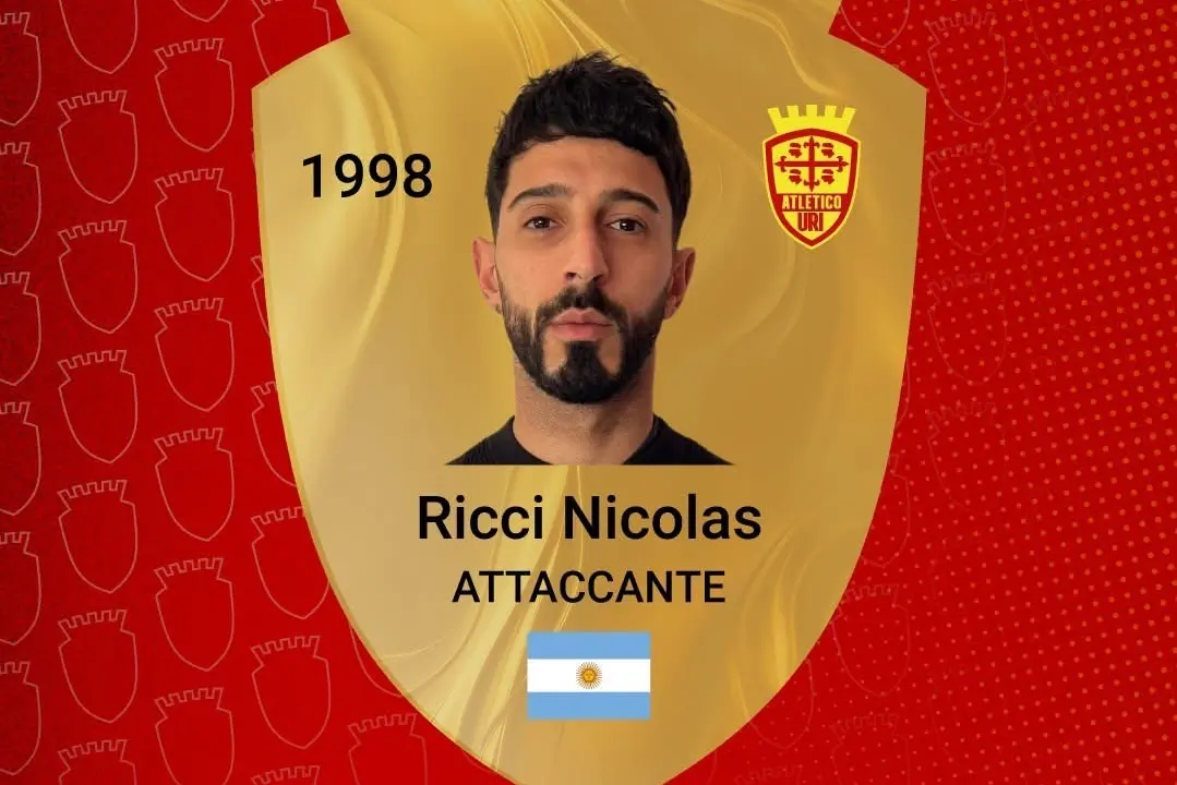 Nicolás Ricci, dal Carbonia all'Atletico Uri