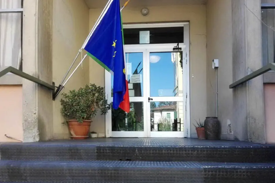 L'Istituto Itc Carrara di Lucca. (Foto Ansa)