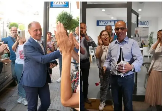 Gigi Concu e Massimiliano Sanna, eletti a Selargius e Oristano (L'Unione Sarda)