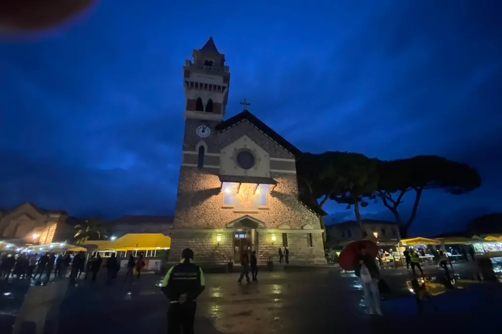 La chiesa di Arborea (Foto Sara Pinna)