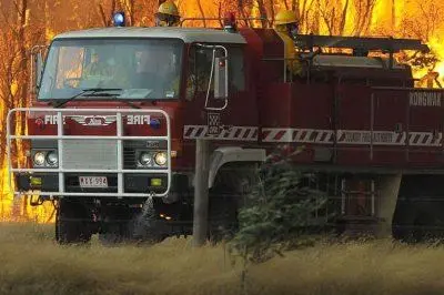 I vigili del fuoco durante un intervento