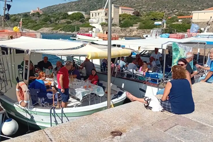Pescaturismo all'Asinara (foto concessa)