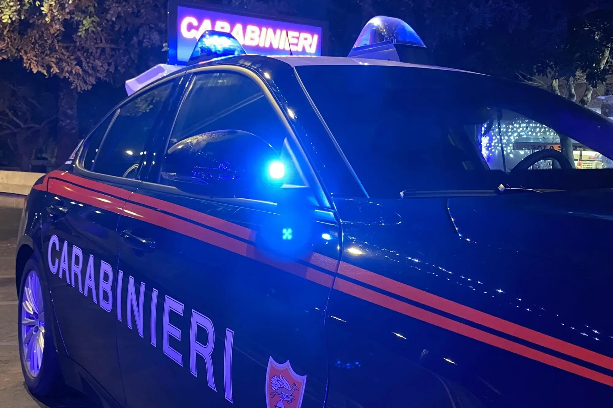 Una pattuglia dei carabinieri
