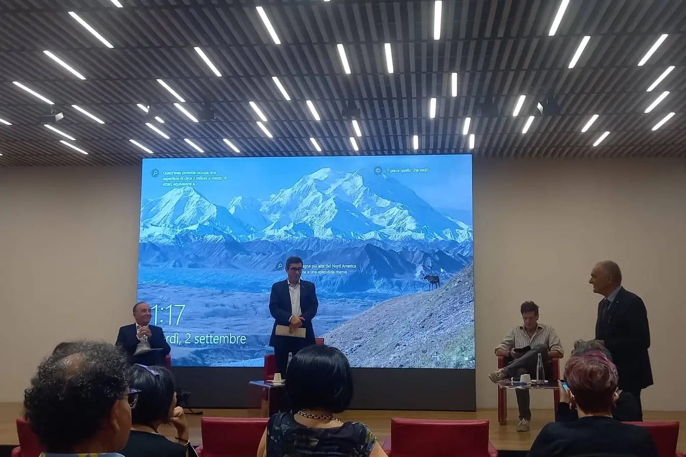 La presentazione del Premio letterario "Giuseppe Dessì" questa mattina a Cagliari (L'Unione Sarda - Lasio)